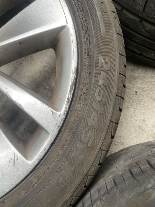 Jante Opel Insignia R18 +Anvelope vara 245/45 R18 profil 5-6mm