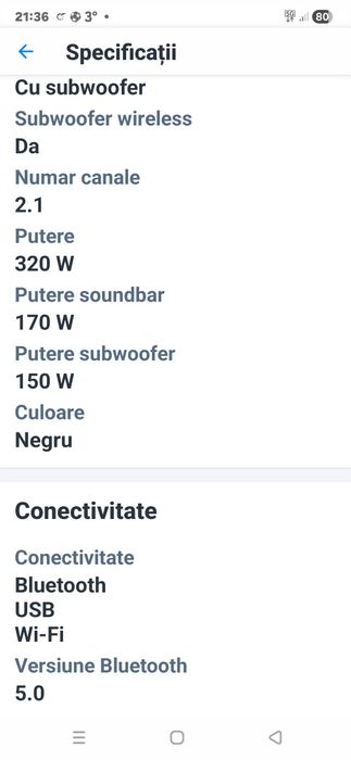 Vand soundbar Sony HT-S350