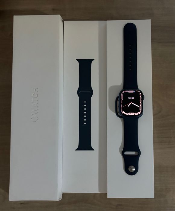 Apple watch Seties 7 blu