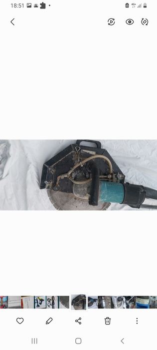 Makita 400 mm husqvarna 770 drujba beton
