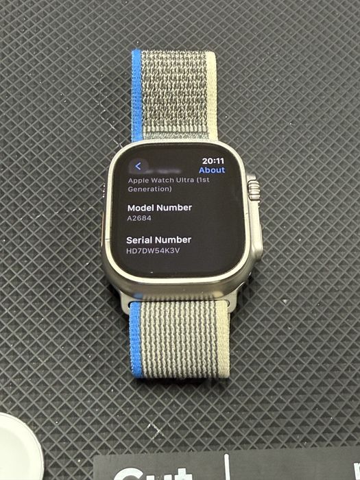 Часовник Apple Watch Ultra,GPS+Cellular,49mm titanium case