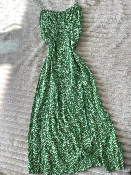 Зелена рокля ZARA