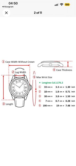 Ceas Longines Charleston Cal.L176.2 33mm Cream Dial Quartz Men's Watch