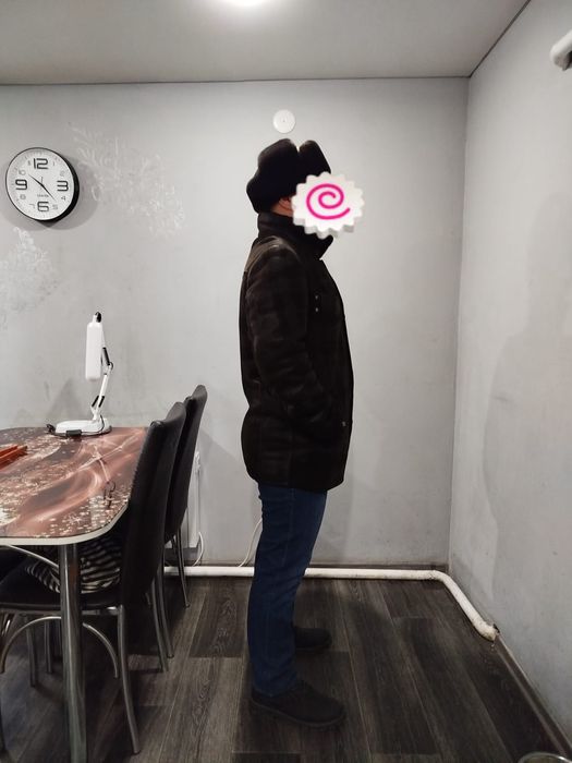 Дублёнка и норковая шапка