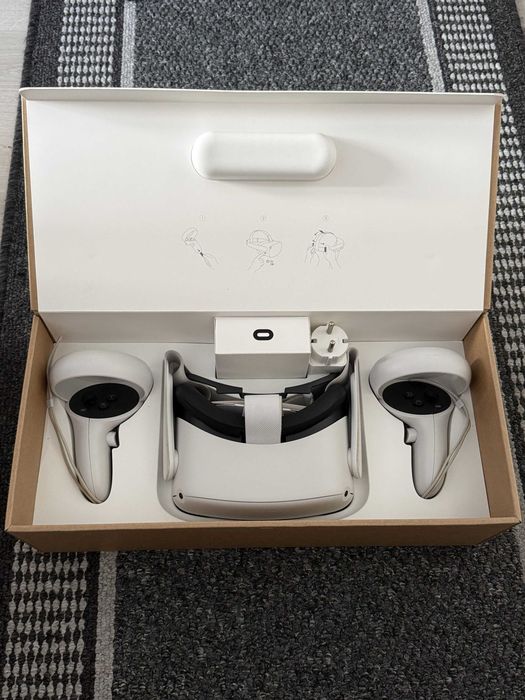 Oculus Quest 2 128 GB set complet, cutie originală