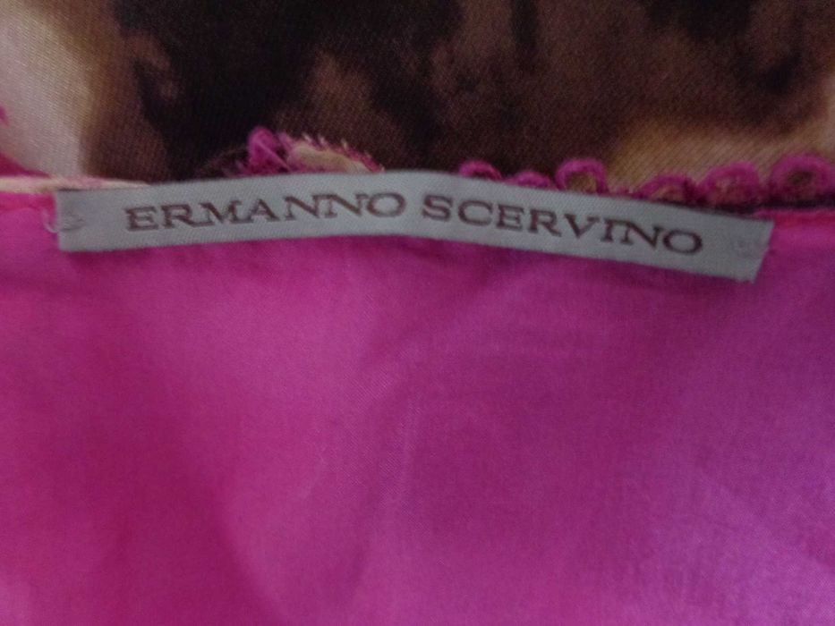 Rochie matase multicolora Ermanno Scervino marimea 40