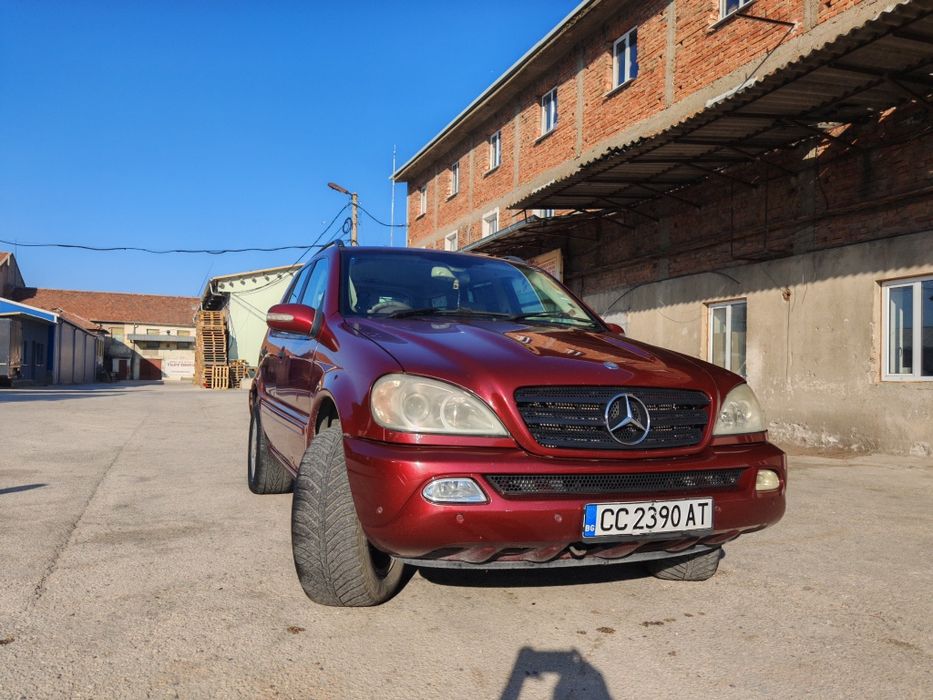 Mercedes ML 2.7 с десен волан Facelift