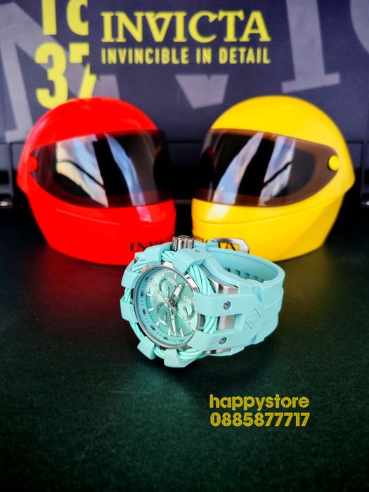 INVICTA Bolt Shock Turquoise 54 mm, Инвикта нов ръчен часовник