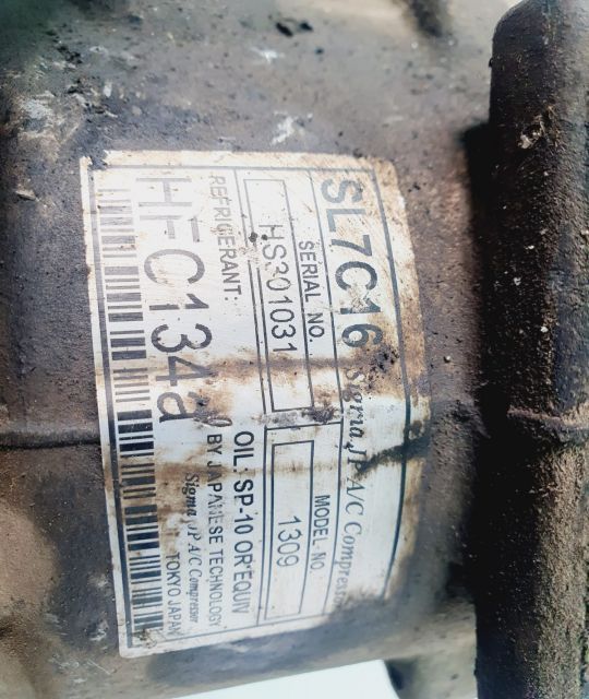 Compresor clima AC hs301031 hs301031 1.4 hdi KFT Peugeot 206 2 seria