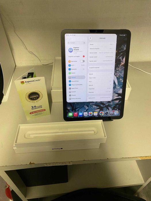 Tableta Apple A2316 Air 4th Gen (AG15 Gara 1 B33909) Garantie 2 ani