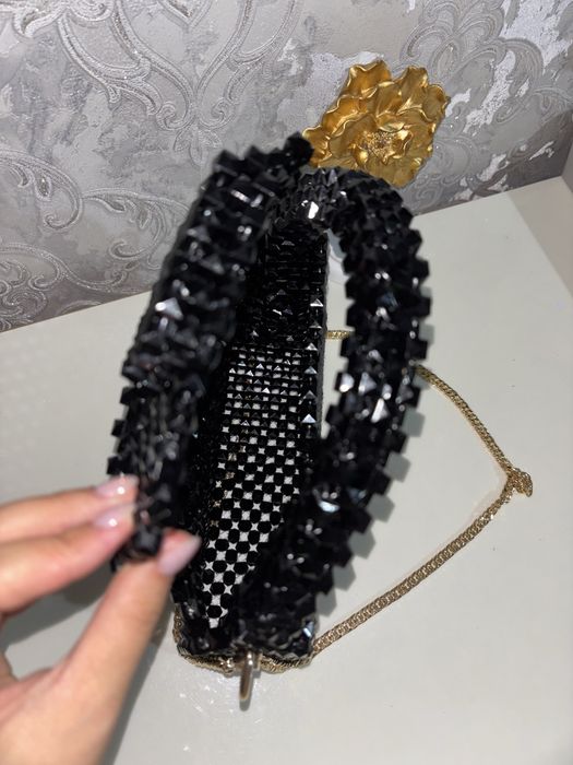 Сумка из бус ручной работы