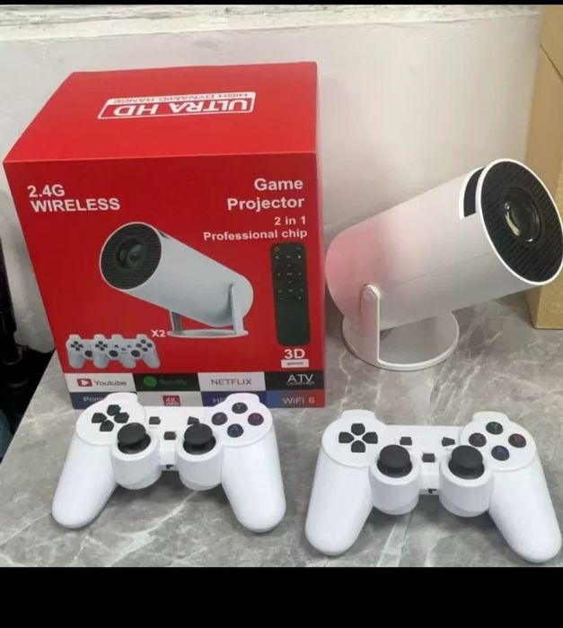 Мини проектор с джостиком