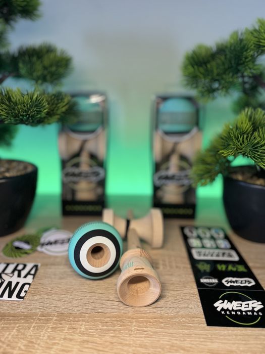 Kendama Broken Bones Mint Green Kendama Broken Shape Antiskid2.0Sweets