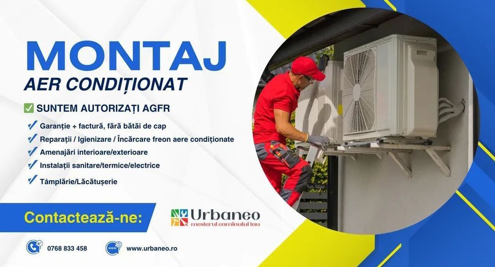 Reparatii, montaje, instalatii