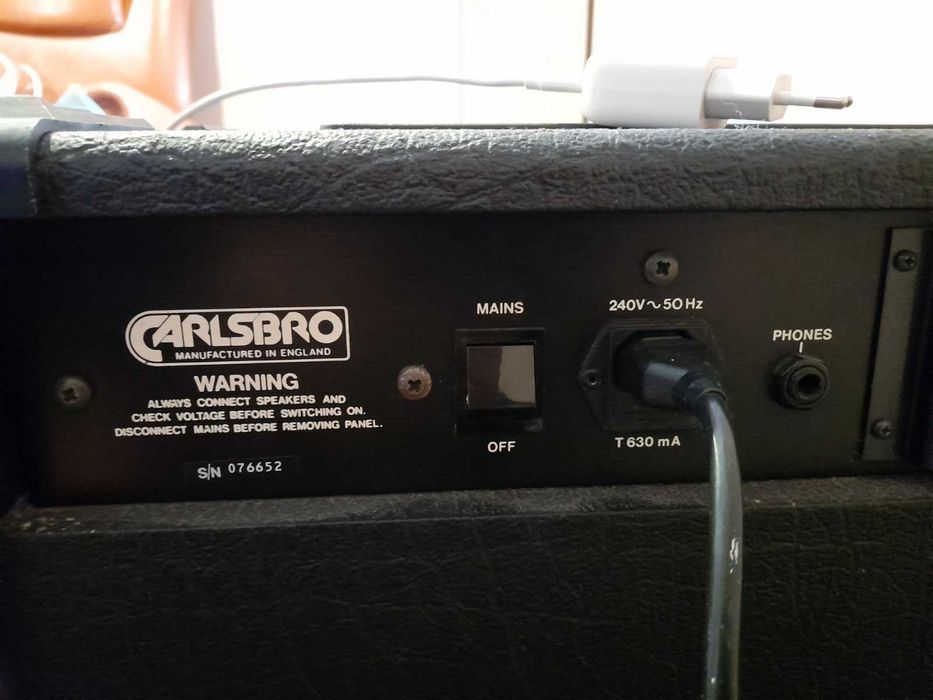 Оригинално Леад кубе за китара " Carlsbro " - Made in England