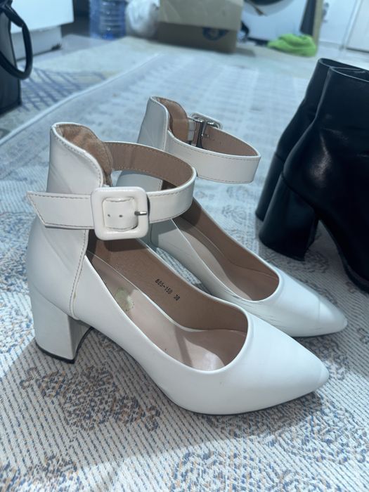 белые туфли вечерние 38размер