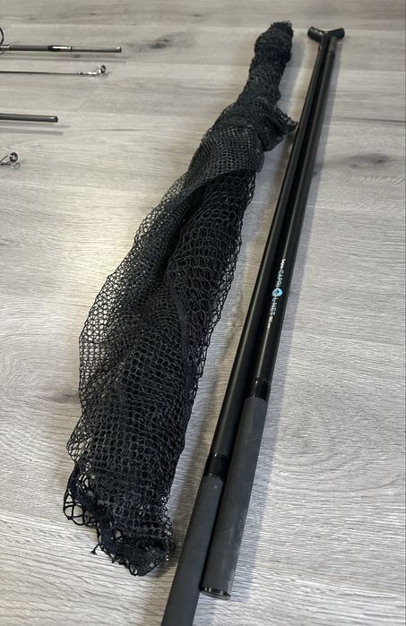 Set pescuit la crap, 3 lansete 3,6m, 3 mulinete, minciog si husa 13ft