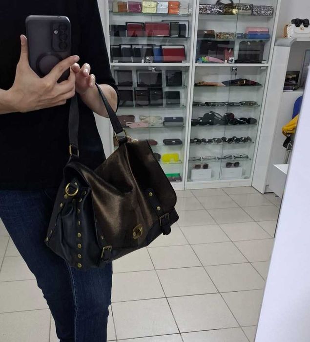 Сумка из натуральной кожи