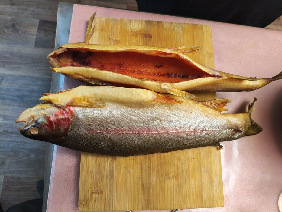 Форель холодного копчения