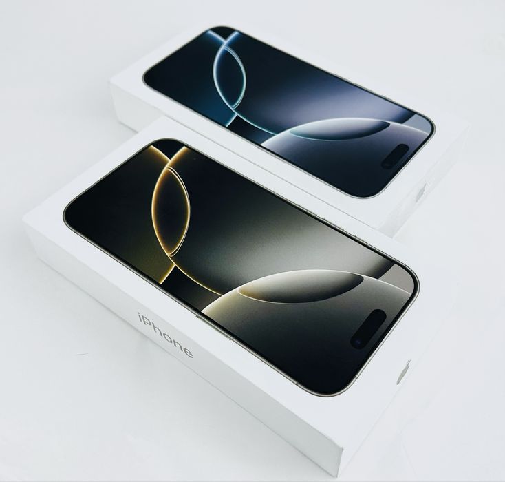 НОВ! Apple iPhone 16 Pro 256GB White / Natural Titanium Гаранция!
