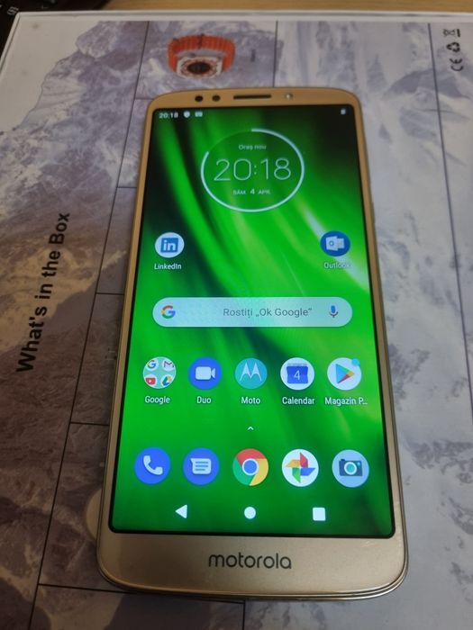 Motorola gold ecran mare dual sim