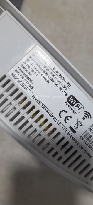 Router Huawei B525s sim 4G+