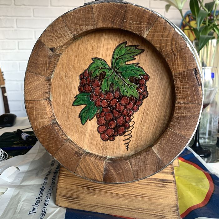 НОВИ дъбови бурета / бъчви за подарък