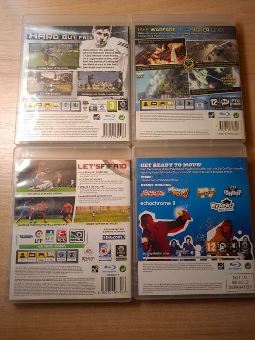 Pachet 4 jocuri PS3