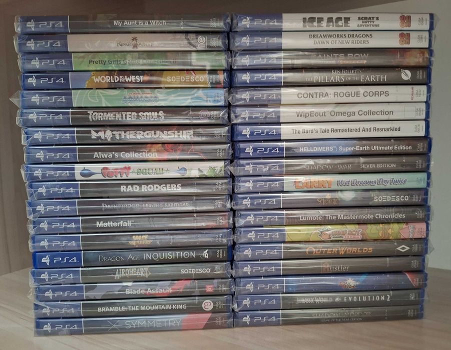 Игры на дисках для приставки Playstation 4 PS4 PS5