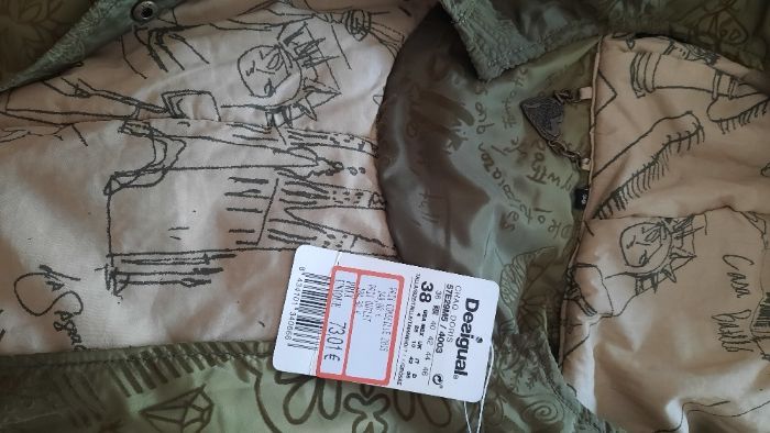 Geaca Desigual noua, mar.M