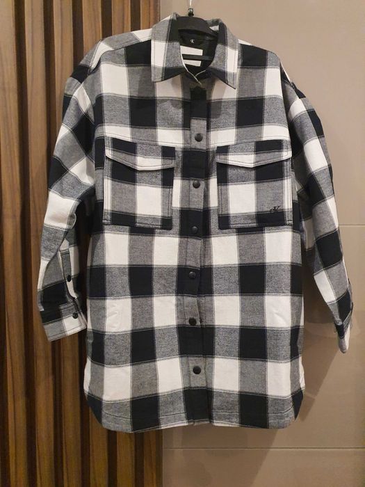 Camasa groasa oversize Calvin Klein