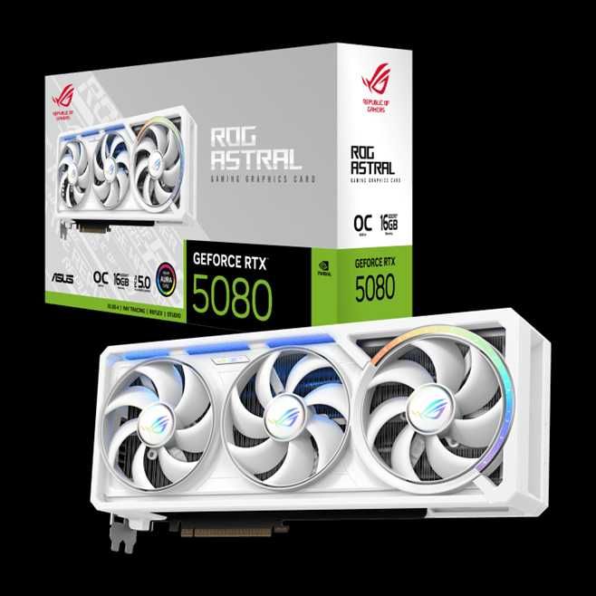 Видеокарта ASUS GeForce RTX 5080 16GB ROG ASTRAL