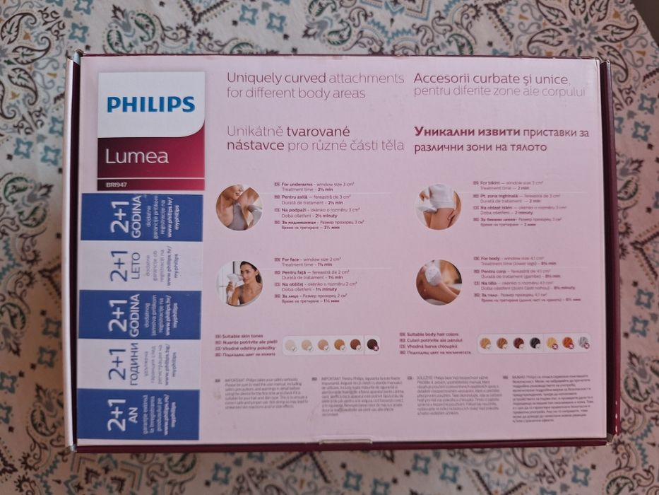 Фотоепулатор Philips Lumea BRI947