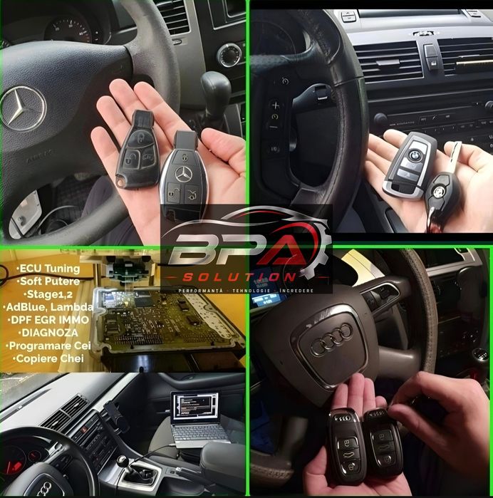 Chei Auto/Cip/Telecomenzi/Programare/Frezare Lamele/Chei Smart LCD
-Ci
