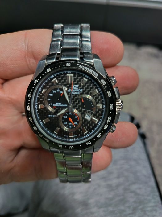 Casio edifice inox carbon