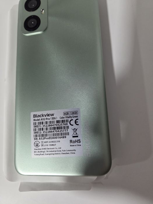 Blackview A52 Pro 4G Verde (Vitality Green), 128GB ROM