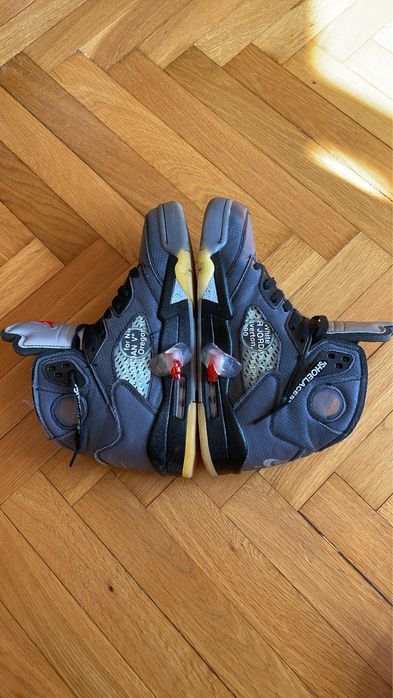 off-white air jordan 5