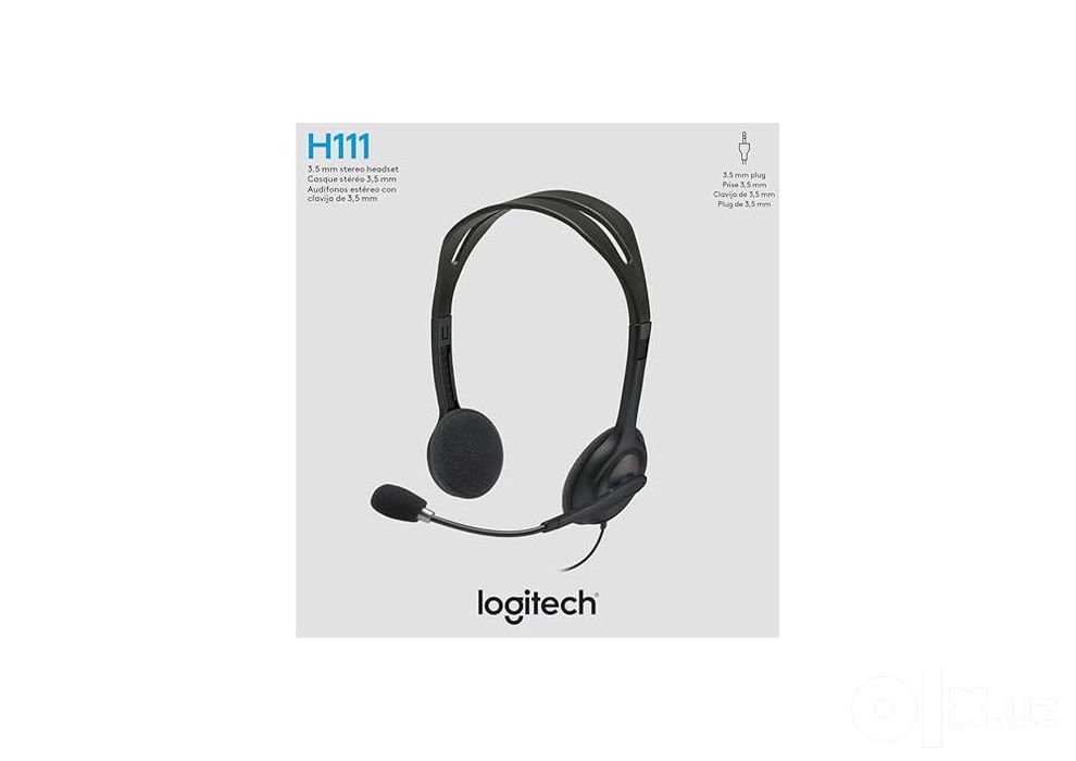 Logitech H390 / H340 / H111 Наушники с микрофоном USB и 3.5mm Оригинал