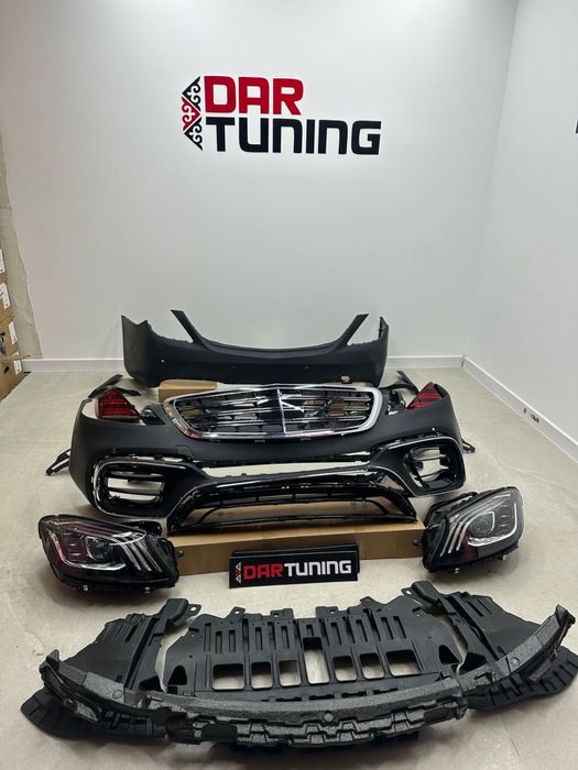 Обвес рестайлинг S-class w222 s63 под 2018