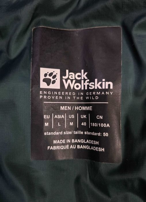 Мъжко пухено яке jack wolfskin