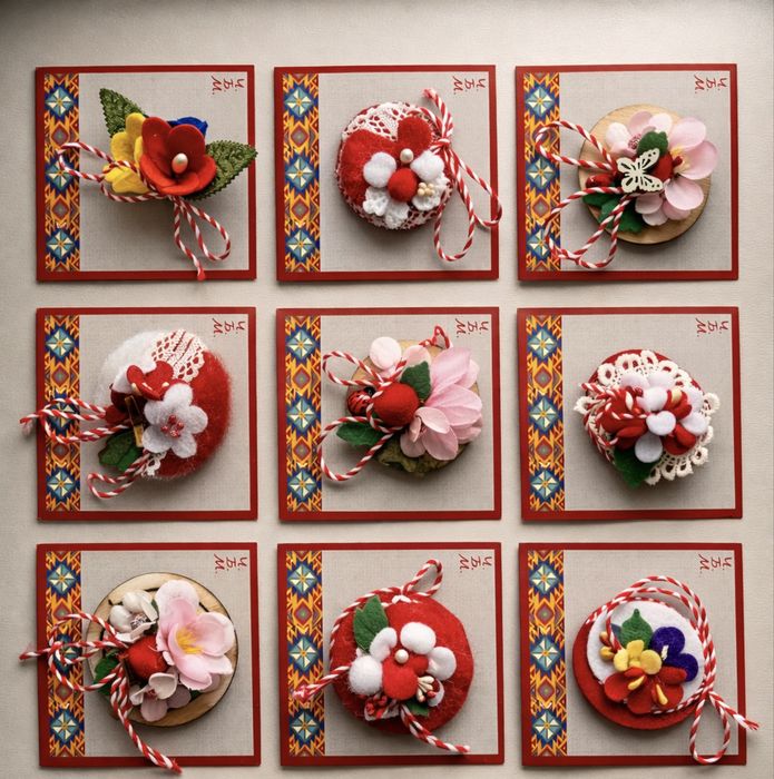 Ръчно изработени мартенички