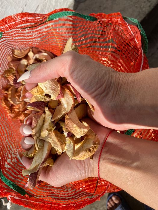 Сухофрукты из яблок