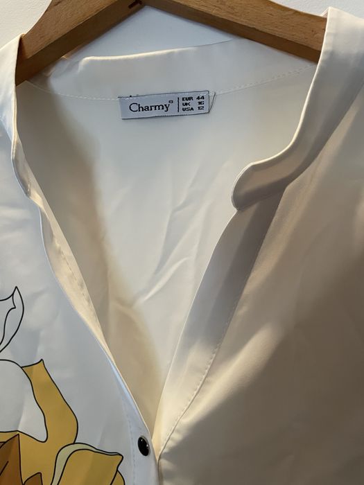 Дамска риза с цветен десен