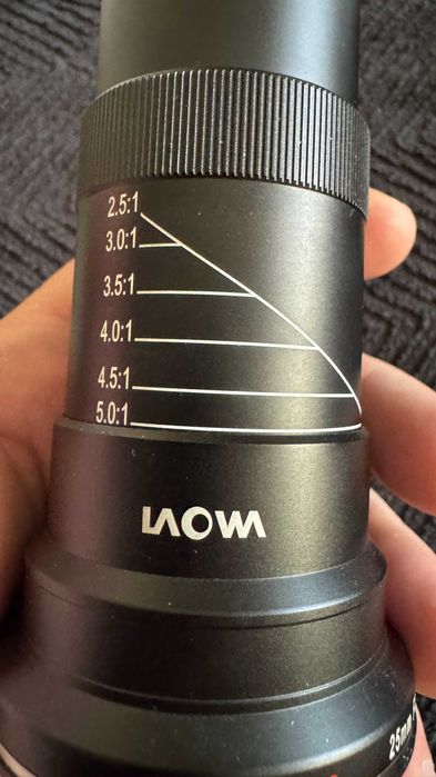 Obiectiv Laowa Venus Optics 25mm F2.8 2.5-5X Ultra-Macro EF