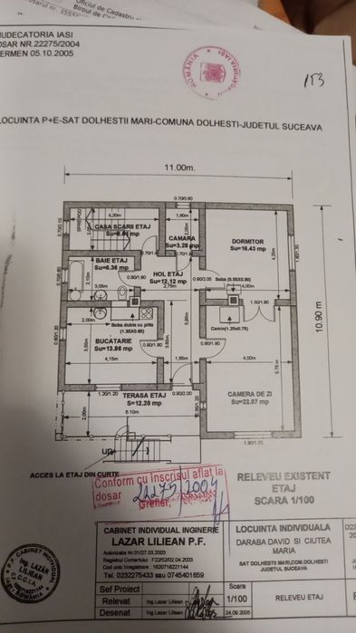 Casă de vânzare în Dolheștii Mari ,2400mp de  teren. ,