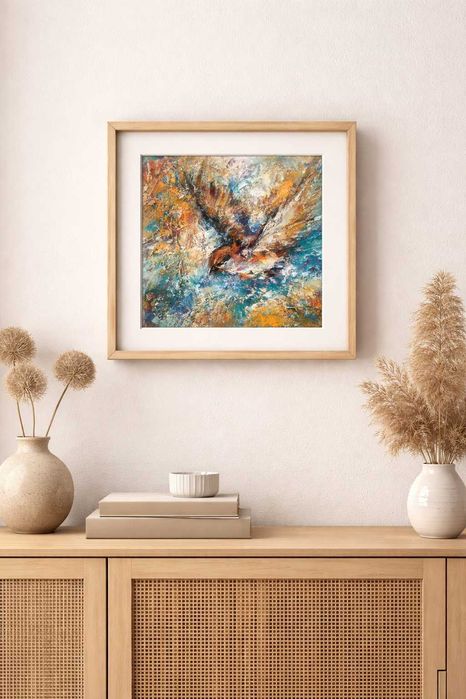 Картина маслени бои върху платно