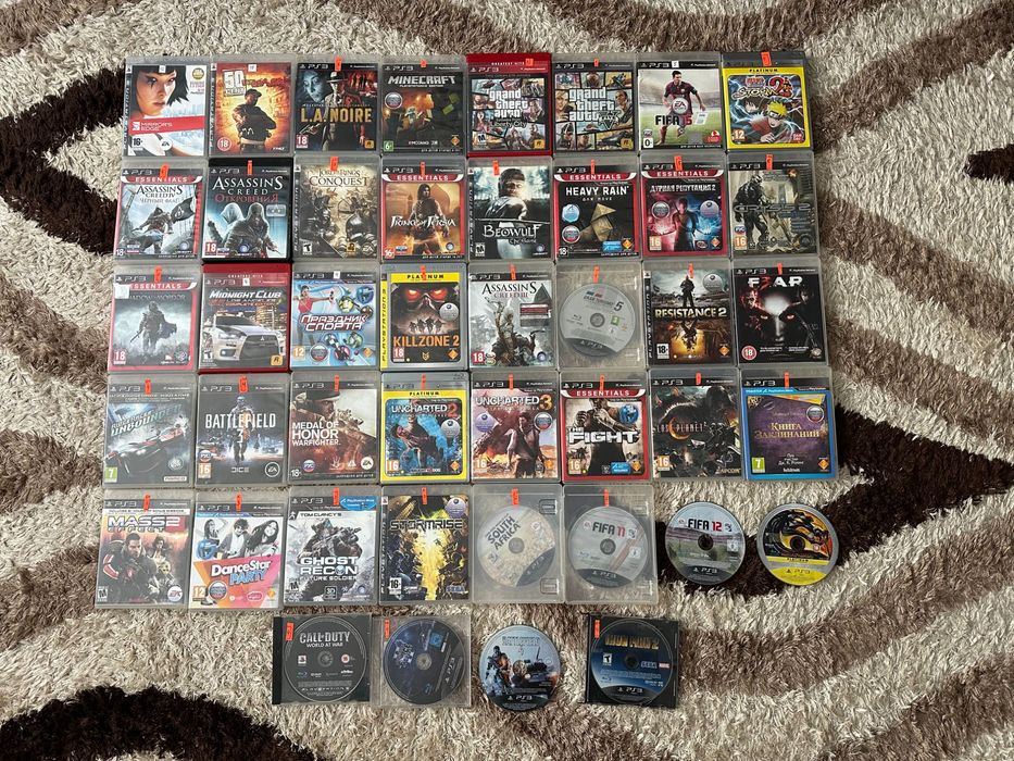 Игры PlayStation 3 / Ойындар Плэйстэйшн 3 / Диски ПС3