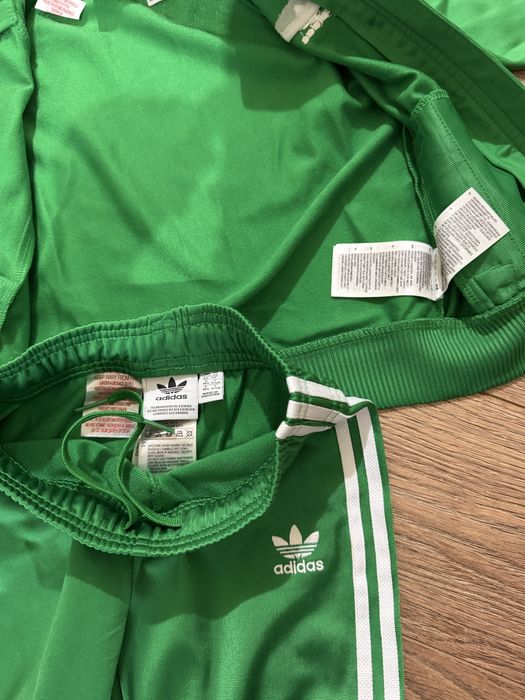 Анцуг адидас-лека вата,зелен с цип-3-4г-104 размер