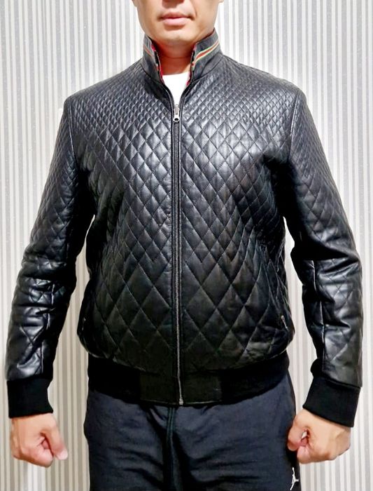 Куртка кожаная новая