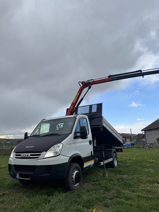 Iveco Basculabil cu Macara